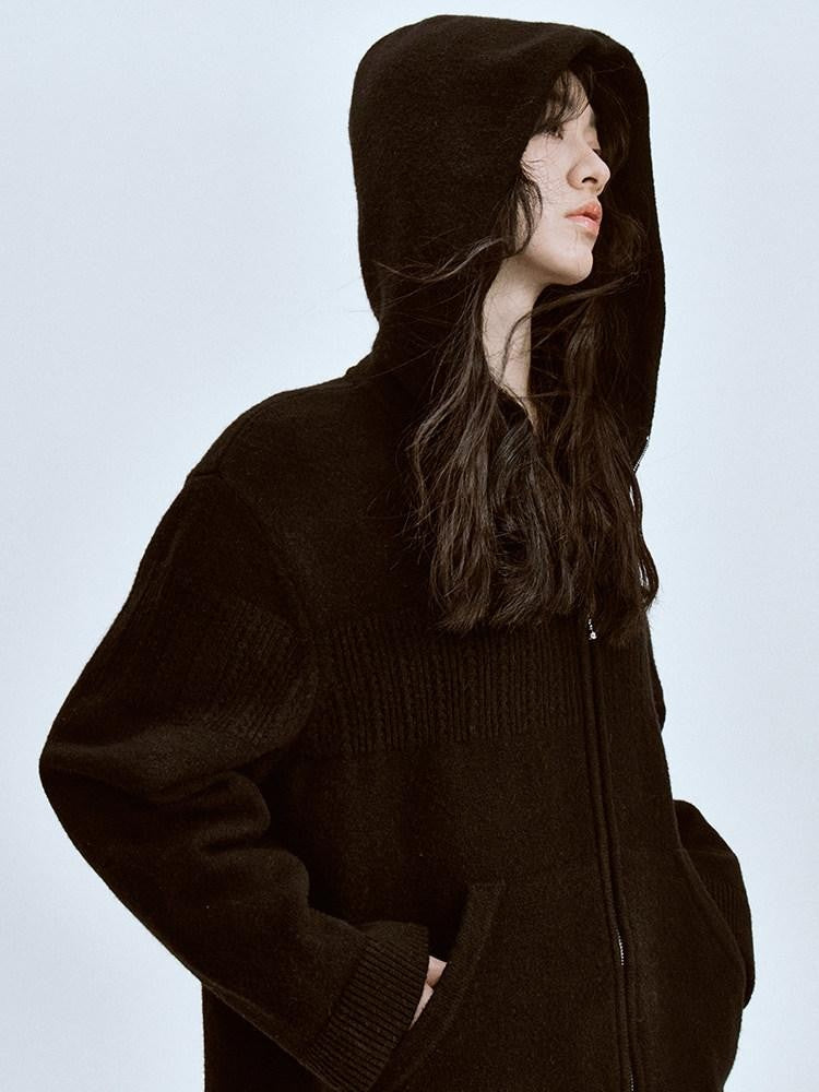 FUSSED Black Solid Relaxed Fit Women&
