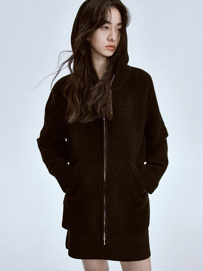 FUSSED Black Solid Relaxed Fit Women&