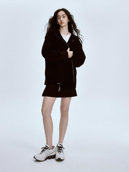 FUSSED Black Solid Relaxed Fit Women&