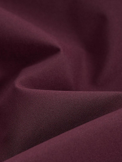 FUSSED Bordeaux 3 Proof Cropped Faux Layered Women&