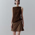 FUSSED Breathable Sheer Draped Bardot Slimming Women&