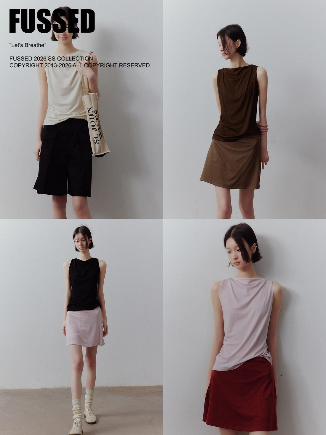 FUSSED Bubble Volume Diagonal Gathered Pleated Irregular Tulip Women&