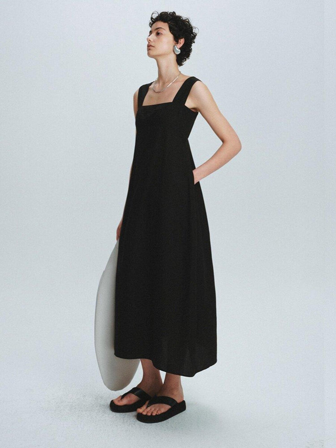 FUSSED Classic Asymmetric Patchwork Cocoon Women&