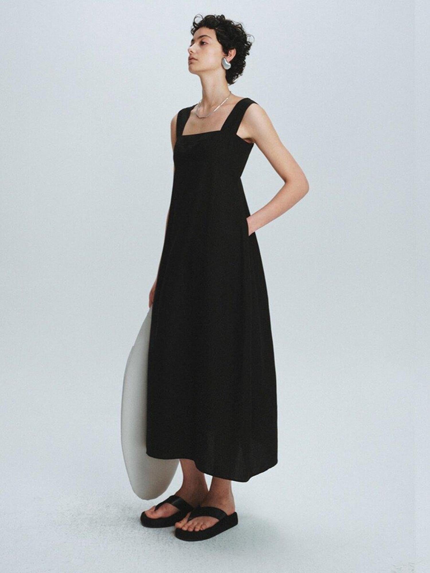 FUSSED Classic Asymmetric Patchwork Cocoon Women&