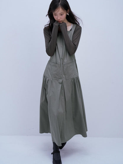 FUSSED Crinkled Texture Deconstructed Spliced Utility Women&