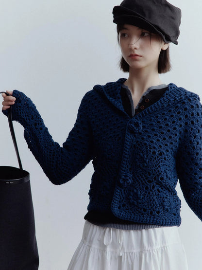 Deconstructed Linen Newsboy Cap With Adjustable Brim