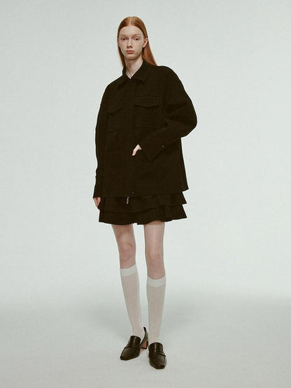 FUSSED Deconstructed Spliced 3d Workwear Women&