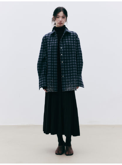 FUSSED_Diamond_Embroidered_Plaid_Knit_Women&