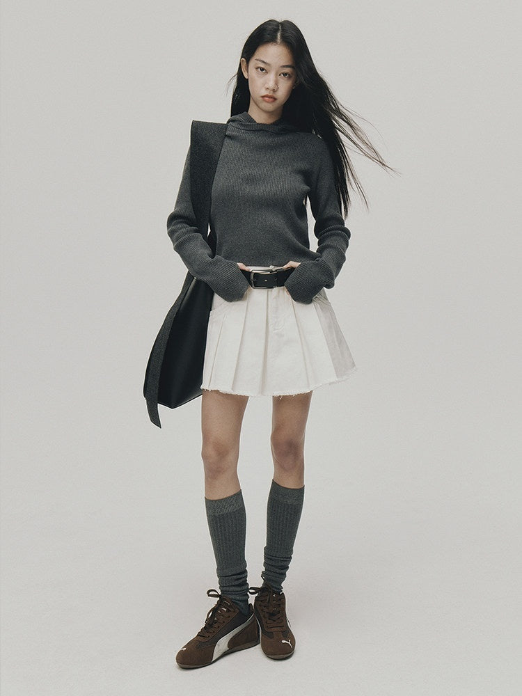 FUSSED_Double_Layer_Collar_Raglan_Slim_Fit_Women&