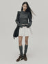 FUSSED_Double_Layer_Collar_Raglan_Slim_Fit_Women&