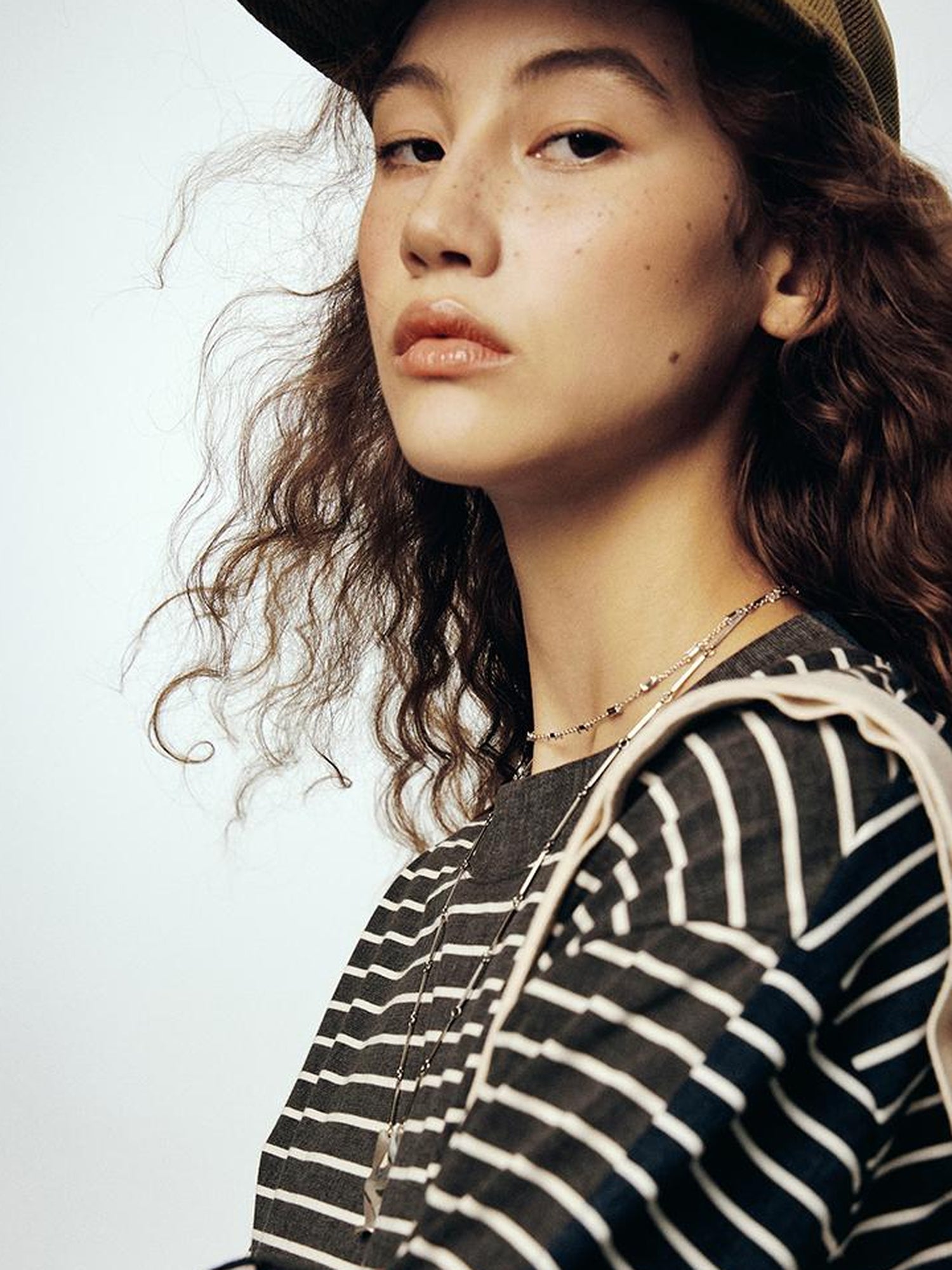 FUSSED Double Mind Pixel Stripe Long Sleeve Tee