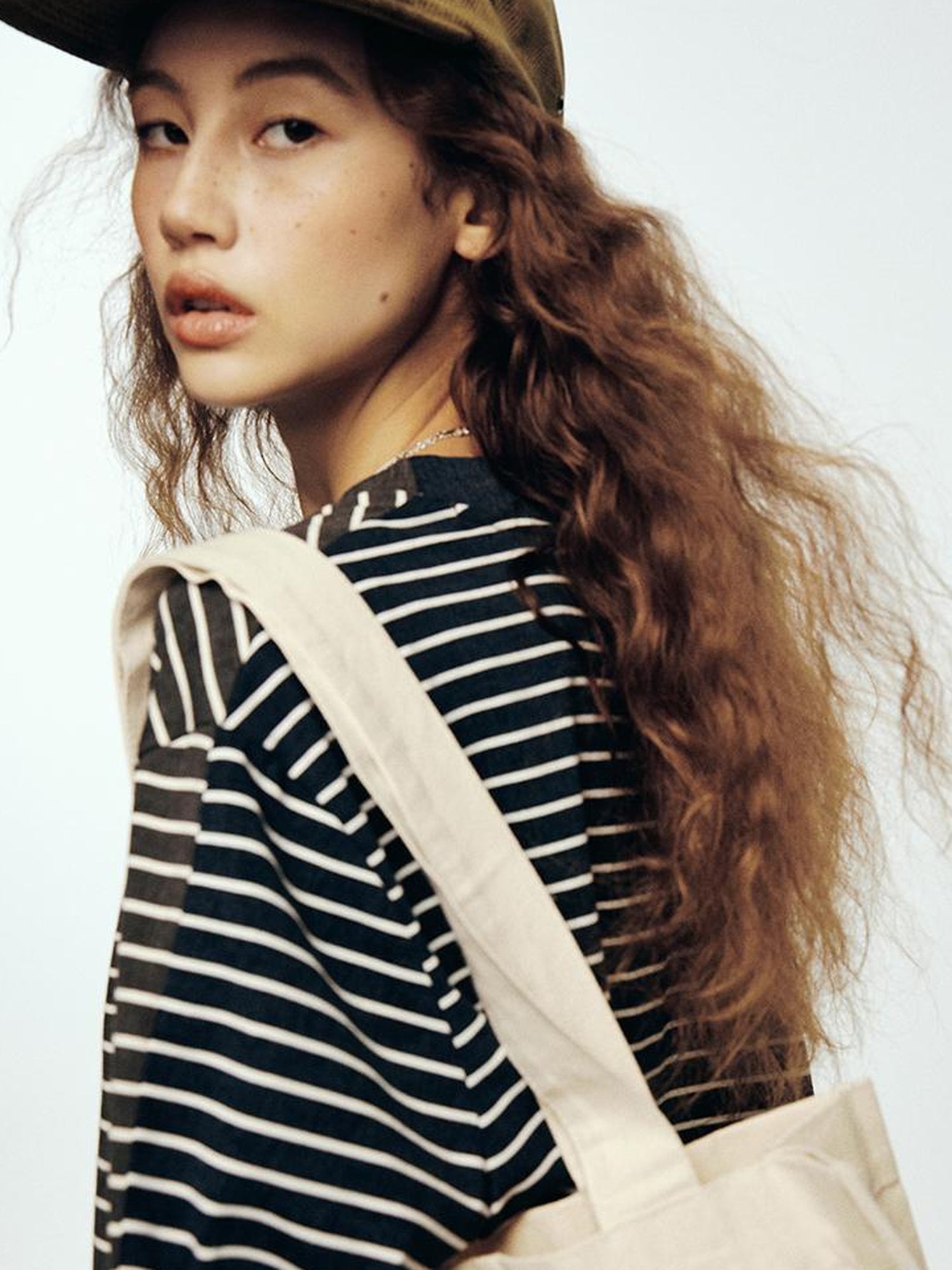FUSSED Double Mind Pixel Stripe Long Sleeve Tee