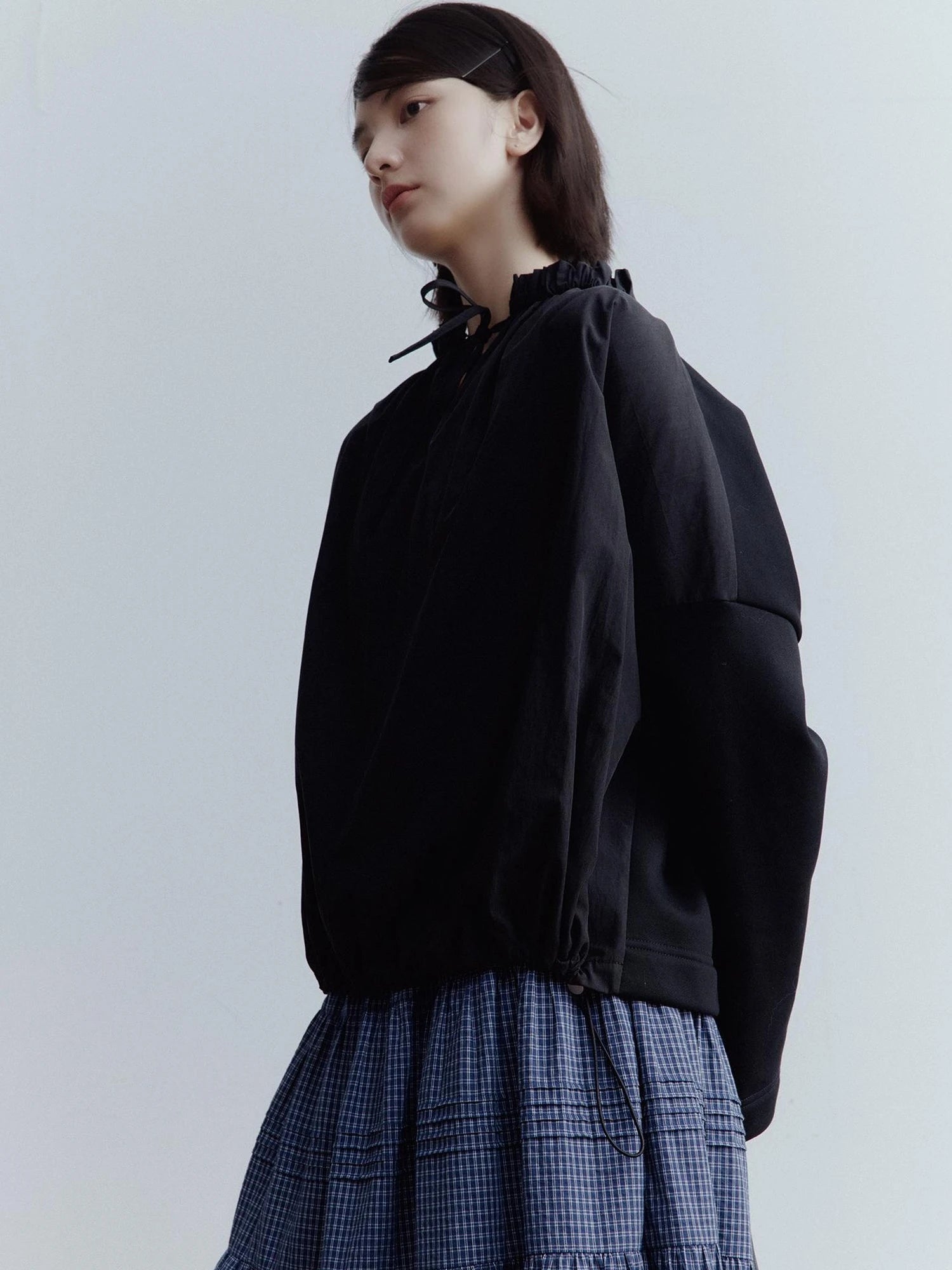 Dual Personality Reversible Black Top