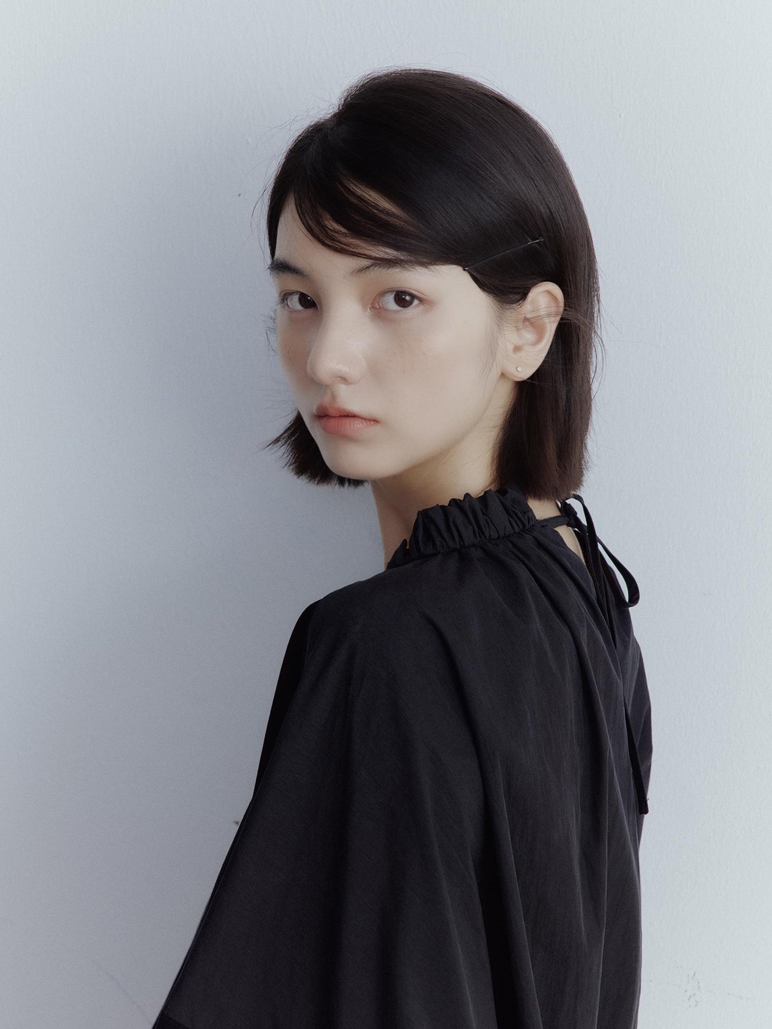 FUSSED Dual Personality Reversible Black Top