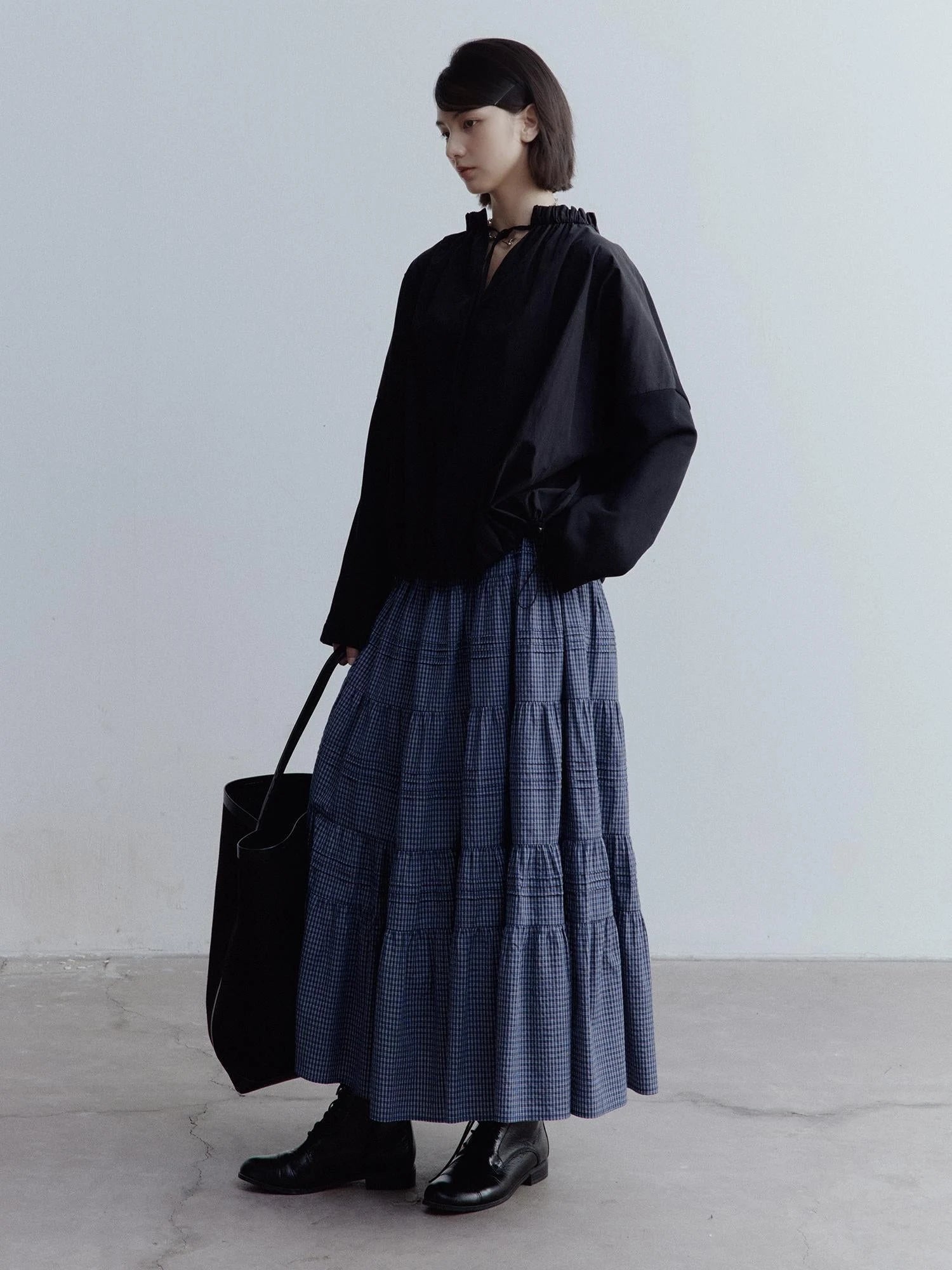 Dual Personality Reversible Black Top