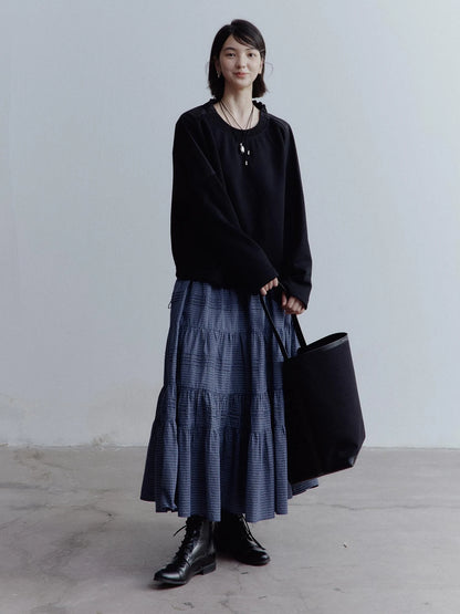 Dual Personality Reversible Black Top