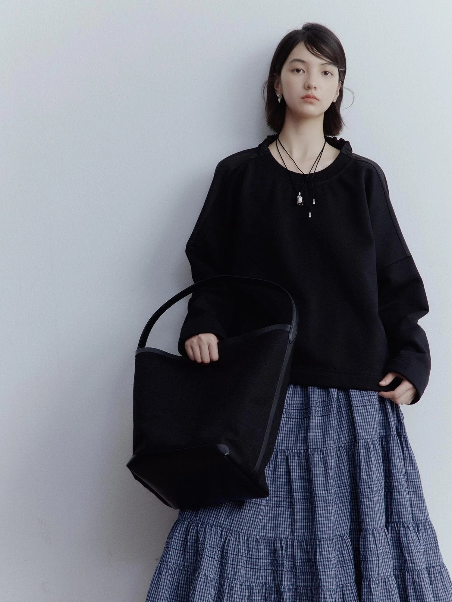 Dual Personality Reversible Black Top