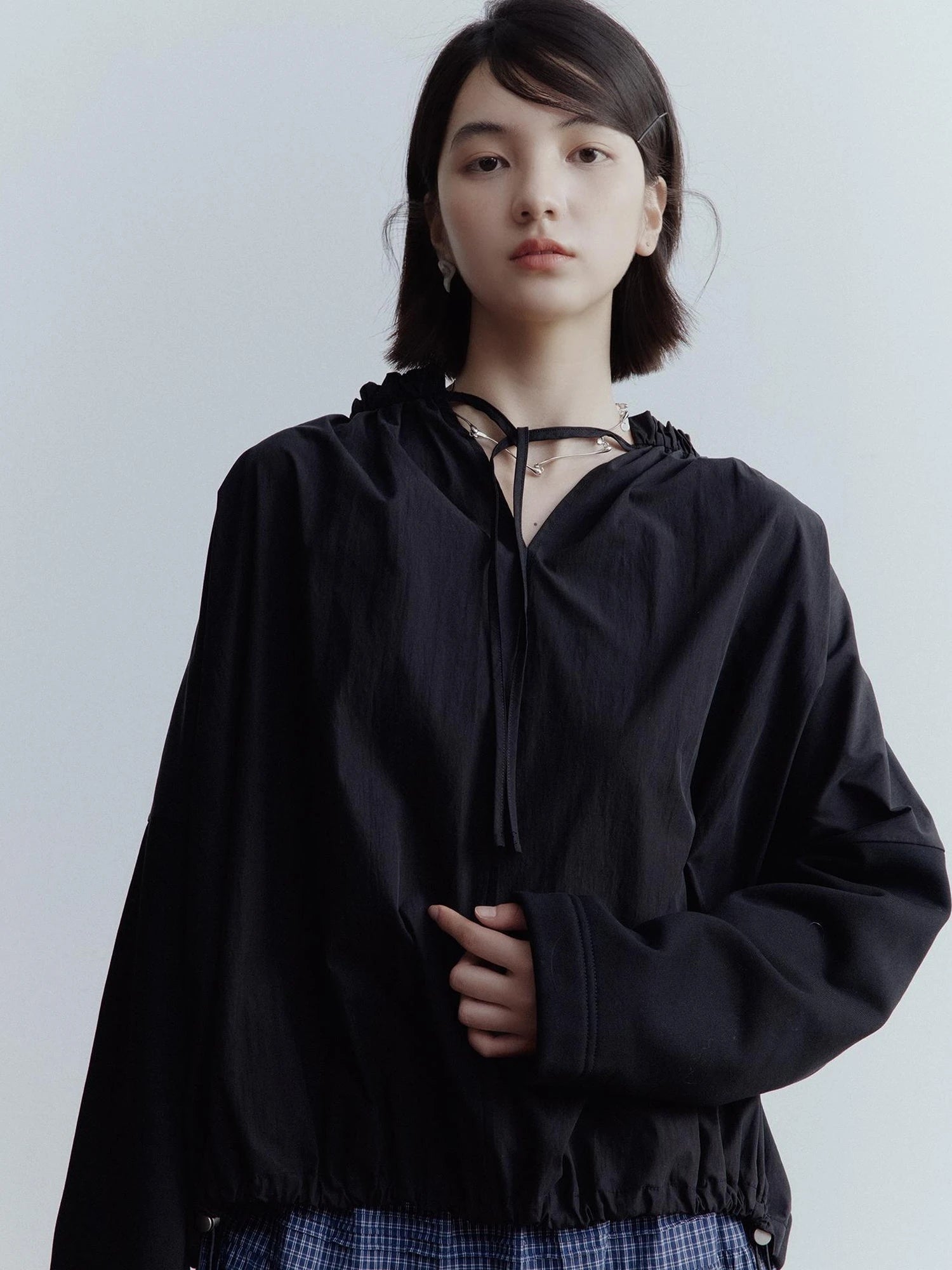 Dual Personality Reversible Black Top