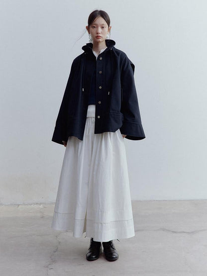 FUSSED Dusk Blue Structured Androgynous Silhouette Women&