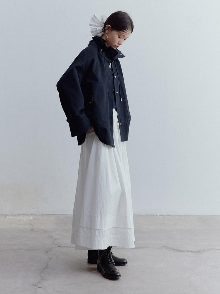 FUSSED Dusk Blue Structured Androgynous Silhouette Women&