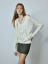 FUSSED_Elegant_White_Fake_Two_Piece_Knit_Hooded_Women&