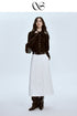 FUSSED_Elegant_White_Pleated_Back_Slit_A_Line_Women&