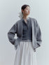 FUSSED_Fluffy_V-neck_Buttoned_Oversized_Women&
