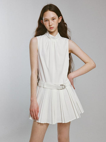 FUSSED Fresh Air Relaxed Tiered Ruffle A Line Dress