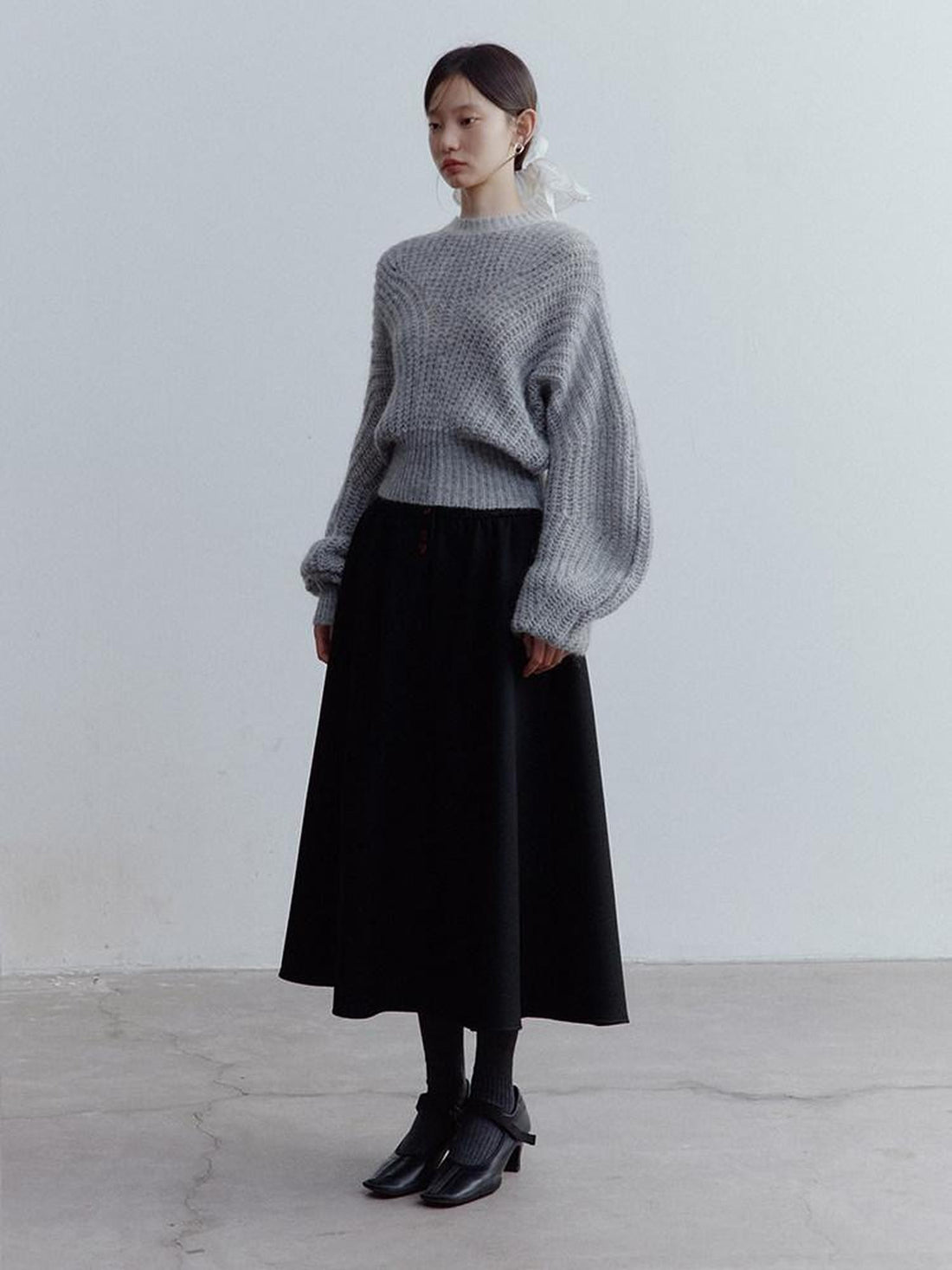FUSSED Fuzzy Colorblock Patchwork Women&