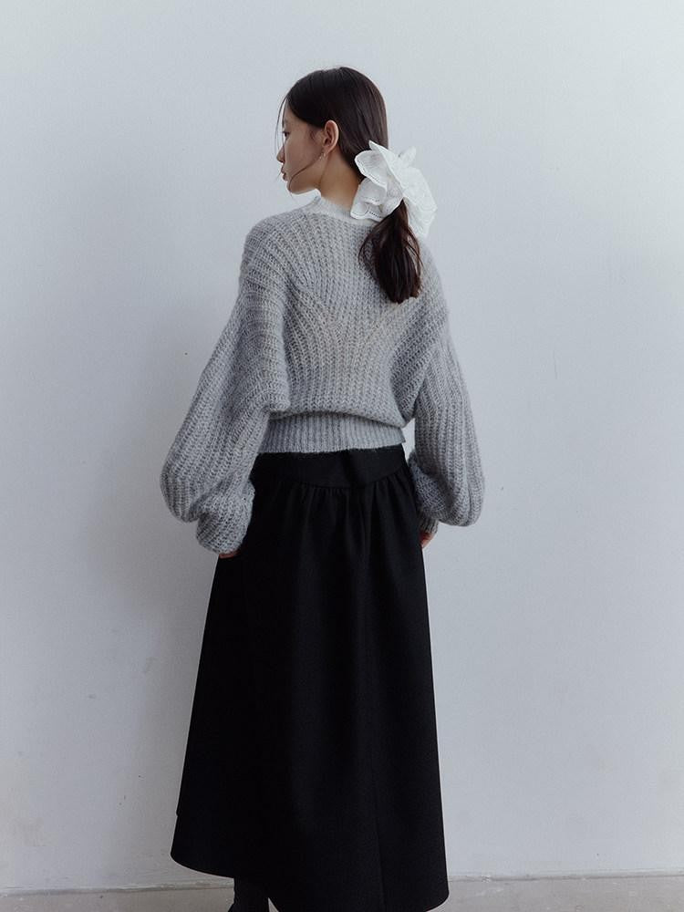 FUSSED Fuzzy Colorblock Patchwork Women&