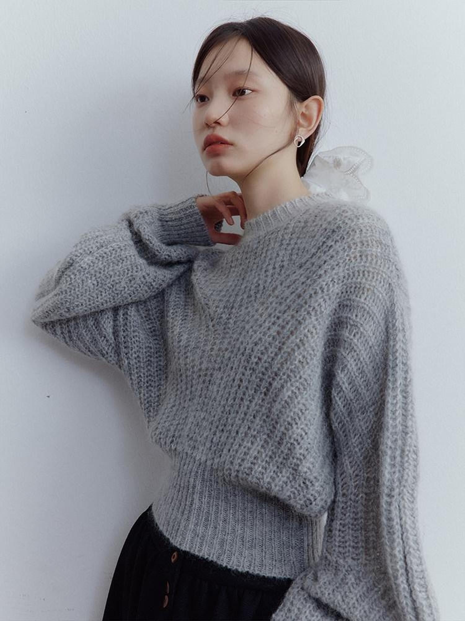 FUSSED Fuzzy Colorblock Patchwork Women&