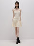 FUSSED_Garden_Ribbon_Asymmetric_3d_Sash_Gathered_Knit_Women&
