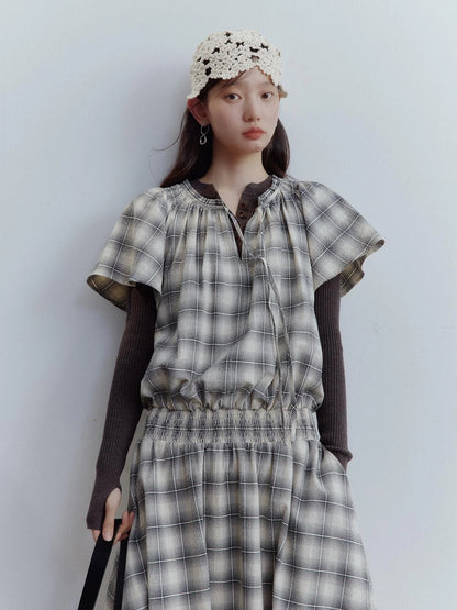 Geometric Asymmetry Ear Cuff Frosted Glossy Finish