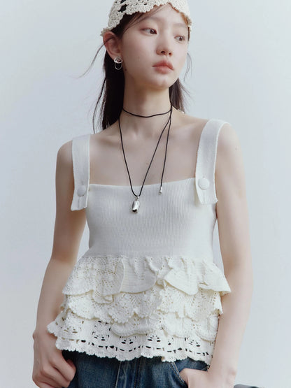 Geometric Asymmetry Ear Cuff Frosted Glossy Finish