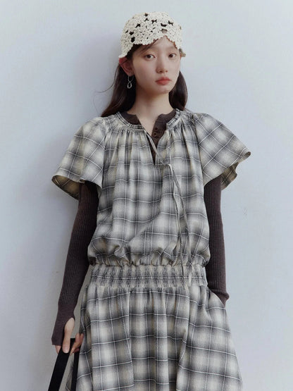 Geometric Asymmetry Ear Cuff Frosted Glossy Finish