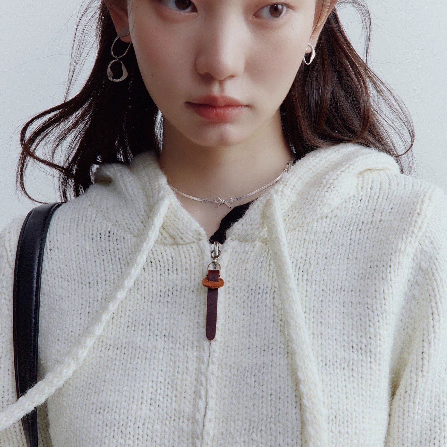 FUSSED_Geometric_Asymmetry_Ear_Cuff_Frosted_Glossy_Finish_MISSTT
