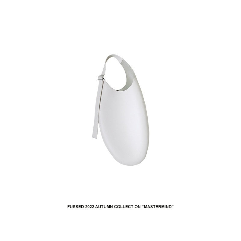 FUSSED_Gray_White_Two_Tone_Egg_Shaped_Women&