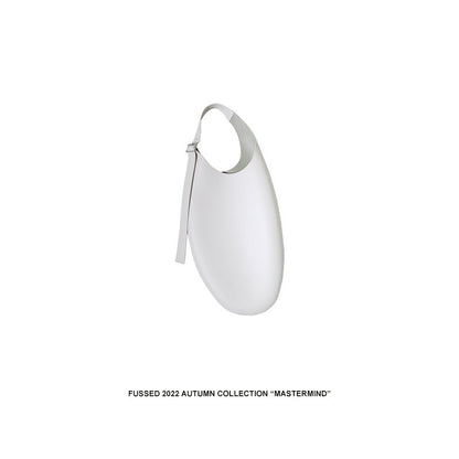 FUSSED_Gray_White_Two_Tone_Egg_Shaped_Women&