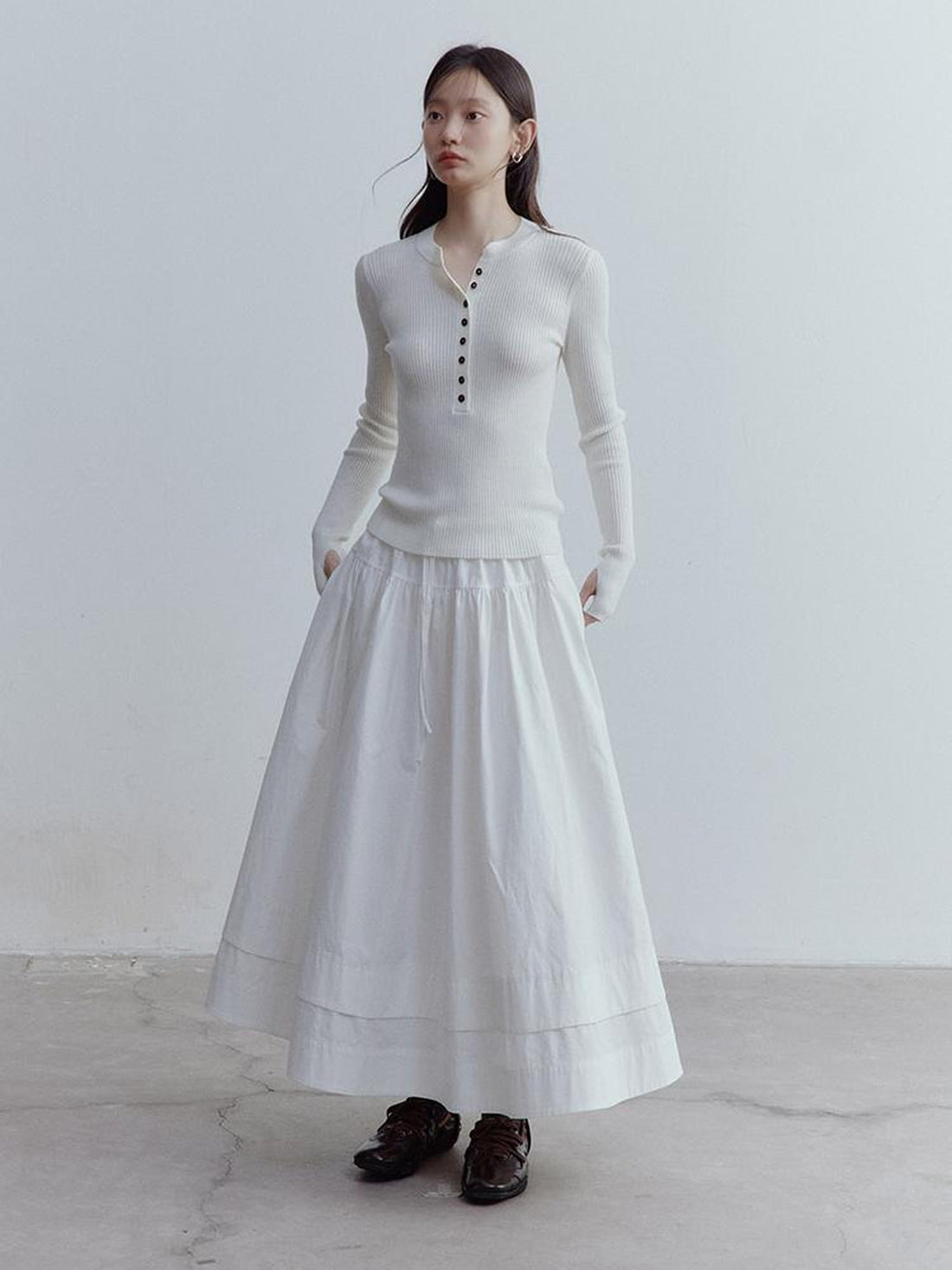 FUSSED Henry Neck Wool Knit Base Layer 6 Classic Colors