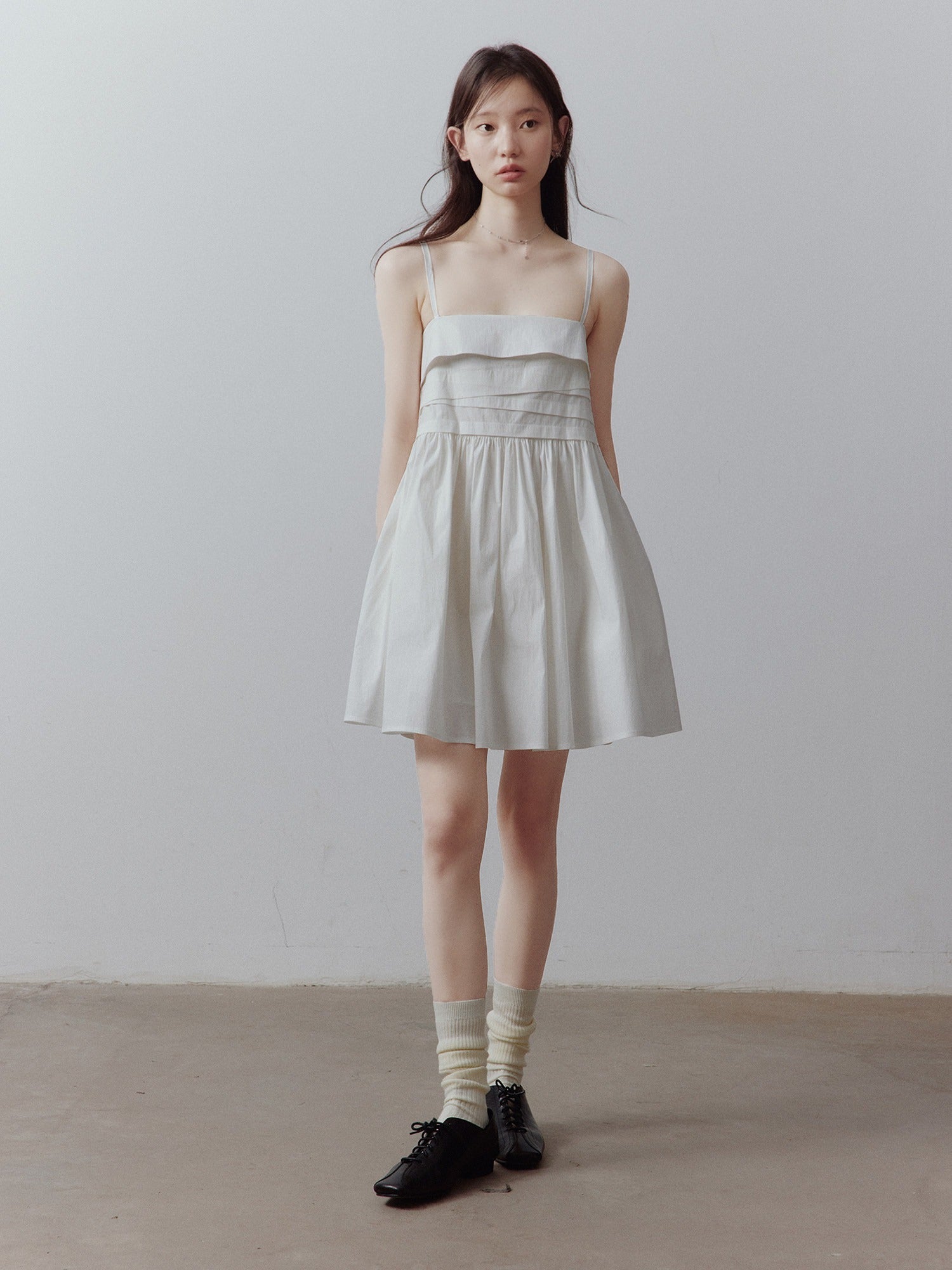 FUSSED_Layered_Splice_Irregular_Accordion_Pleat_Women&