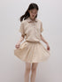 FUSSED_Lotus_Apricot_Ribbed_Jacquard_Faux_Two_Piece_Women&