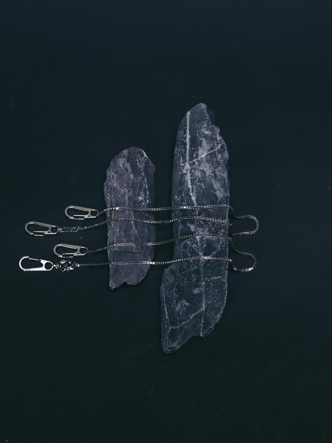 FUSSED Metal Tadpole & Bullet Necklace