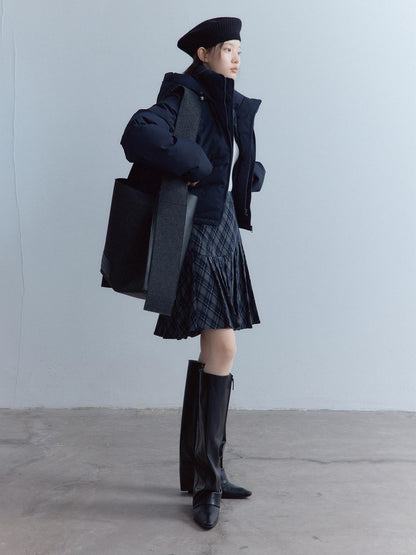 FUSSED Midnight Blue Faux Two Piece Three Proof Women&