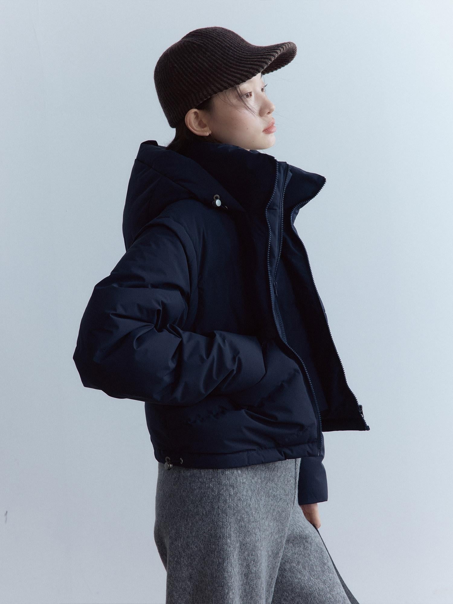FUSSED Midnight Blue Faux Two Piece Three Proof Women&
