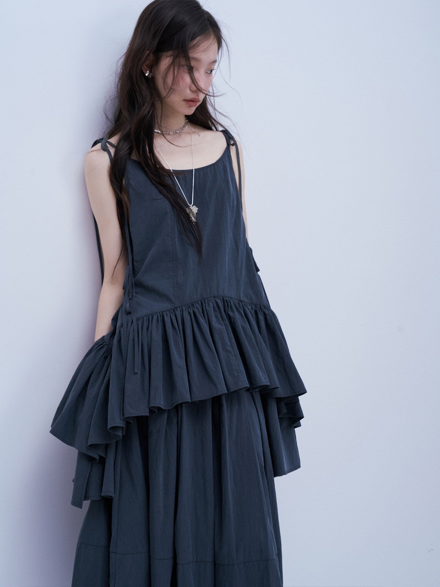 FUSSED_Midnight_Blue_Heavy_Sandwash_Layered_Tie_A_Line_Women&