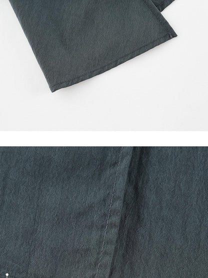 FUSSED Midnight Blue Heavy Sandwash Layered Tie A Line Women&