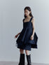 FUSSED_Midnight_Blue_Manta_Ray_Deconstructed_Layered_Tulle_Babydoll_Dress_MISSTT