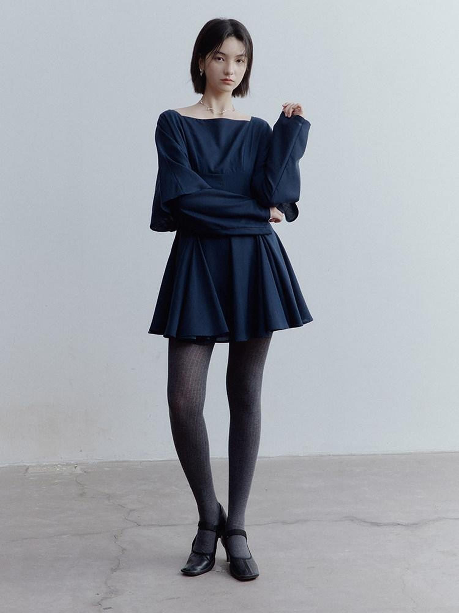 FUSSED Midnight Butterfly Deconstructed Patchwork Women&
