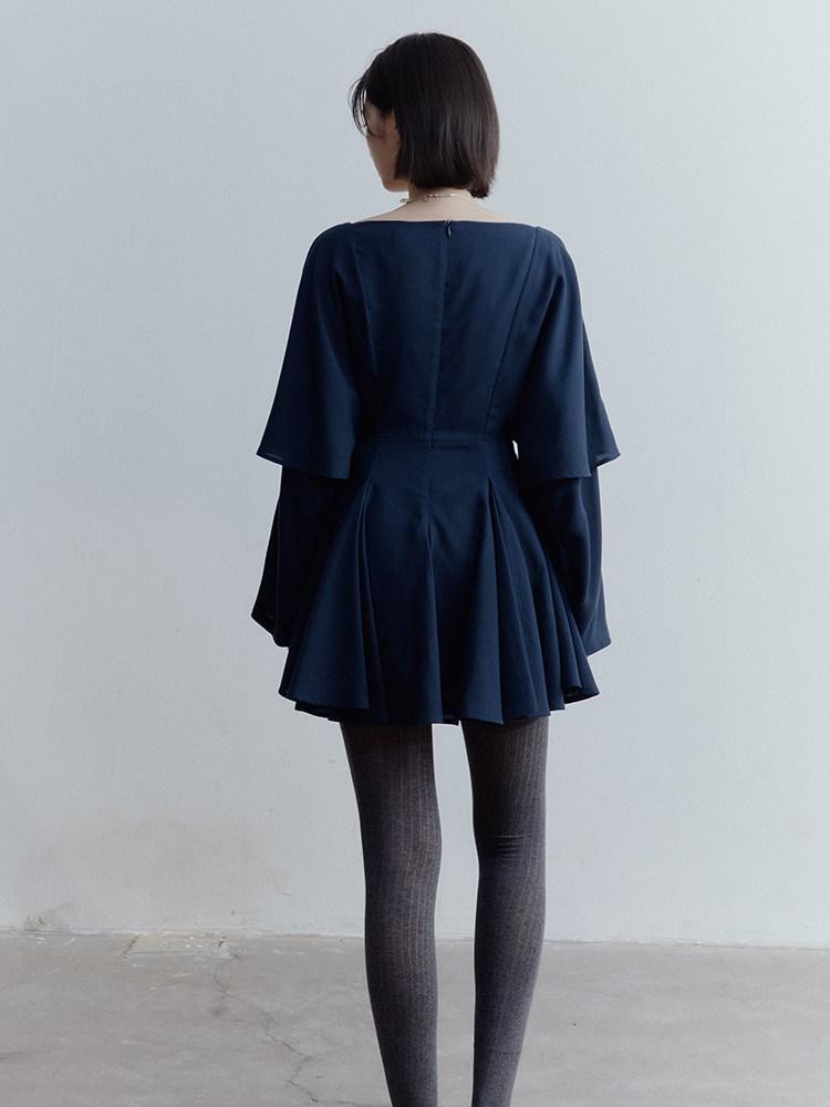 FUSSED Midnight Butterfly Deconstructed Patchwork Women&