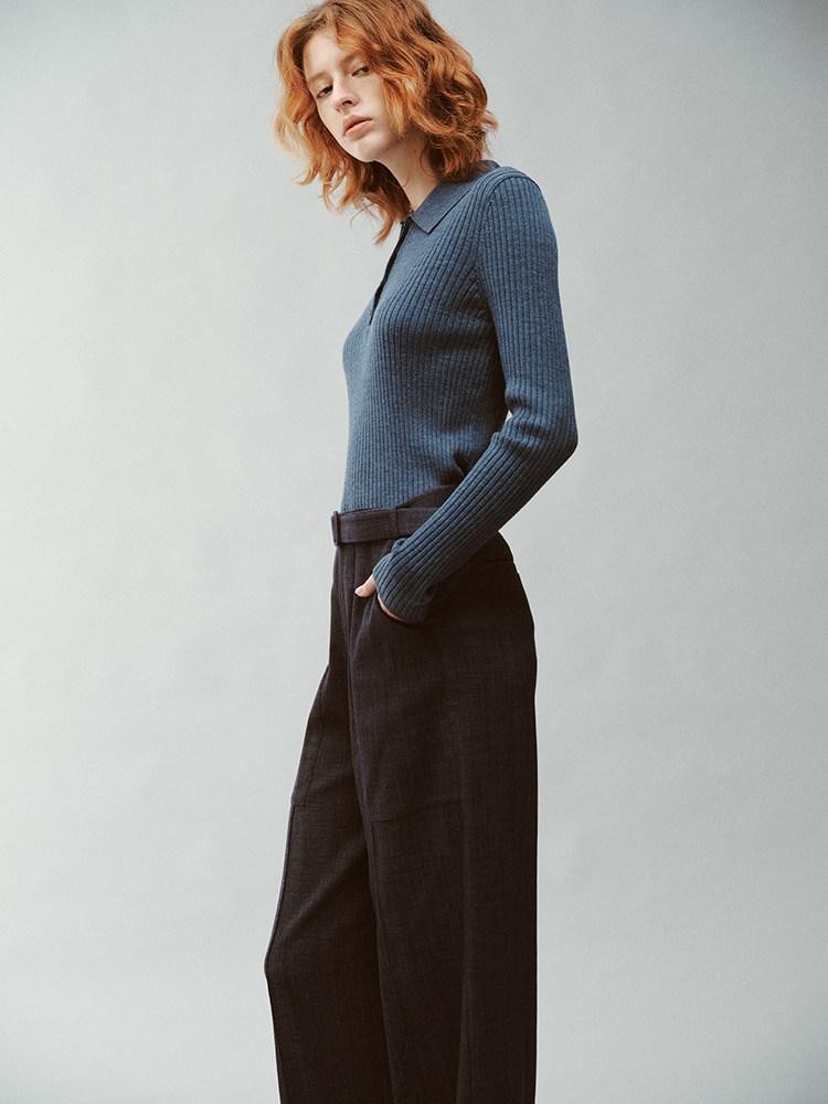FUSSED Midnight Mist Relaxed Elongated Panel Women&